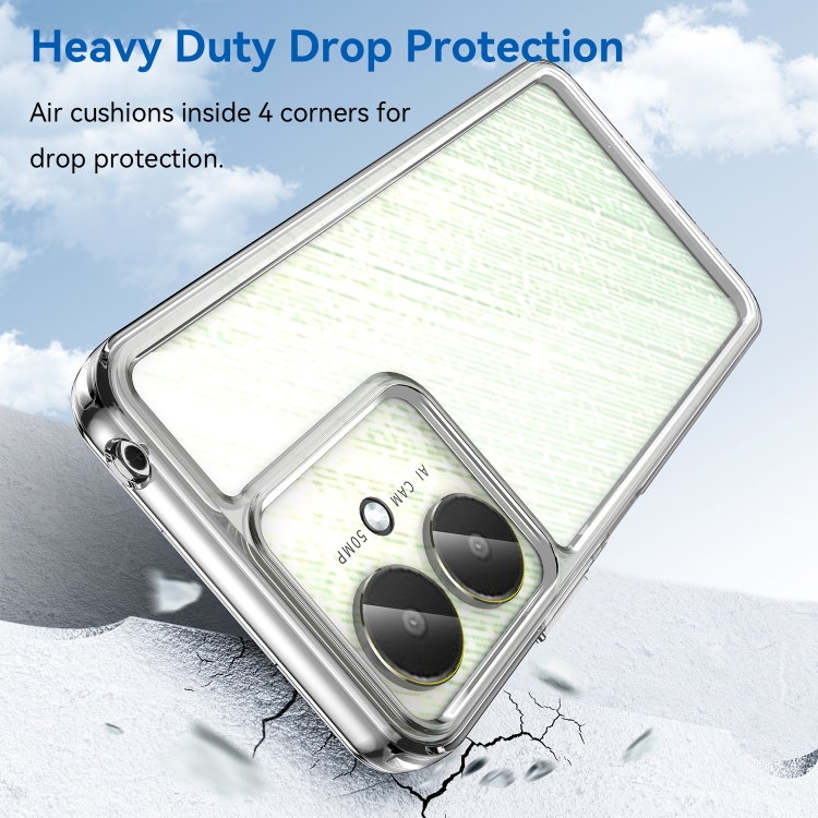 Protectores para celular  para Xiaomi  Redmi 13c 4G y 5G / Poco C65 Funda de acr�lico y tpu Transparente